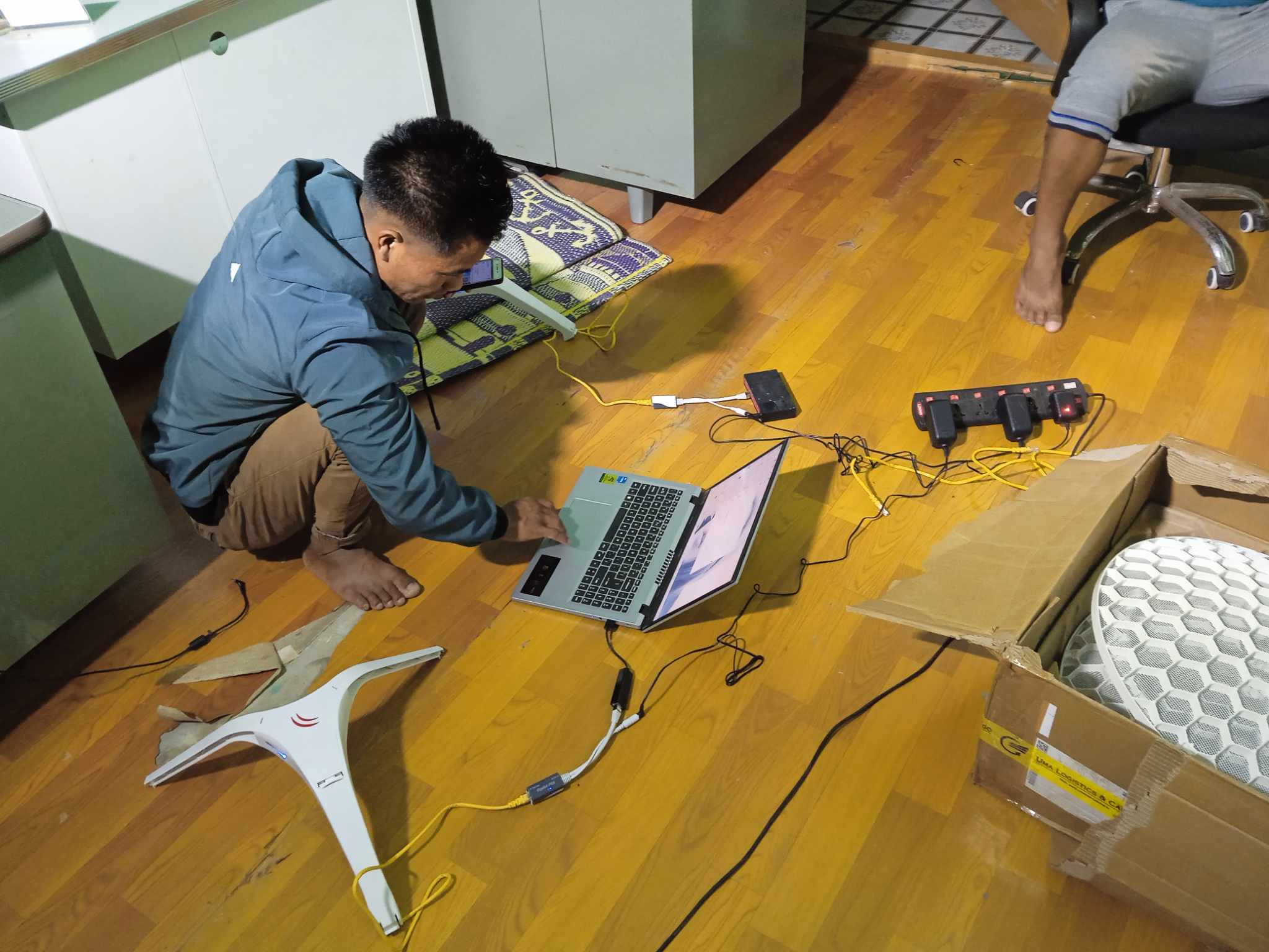 Internet installation work 2